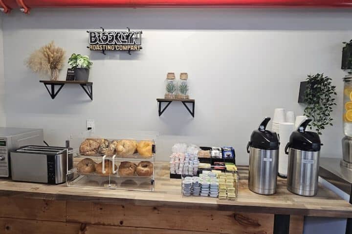Breakfast area